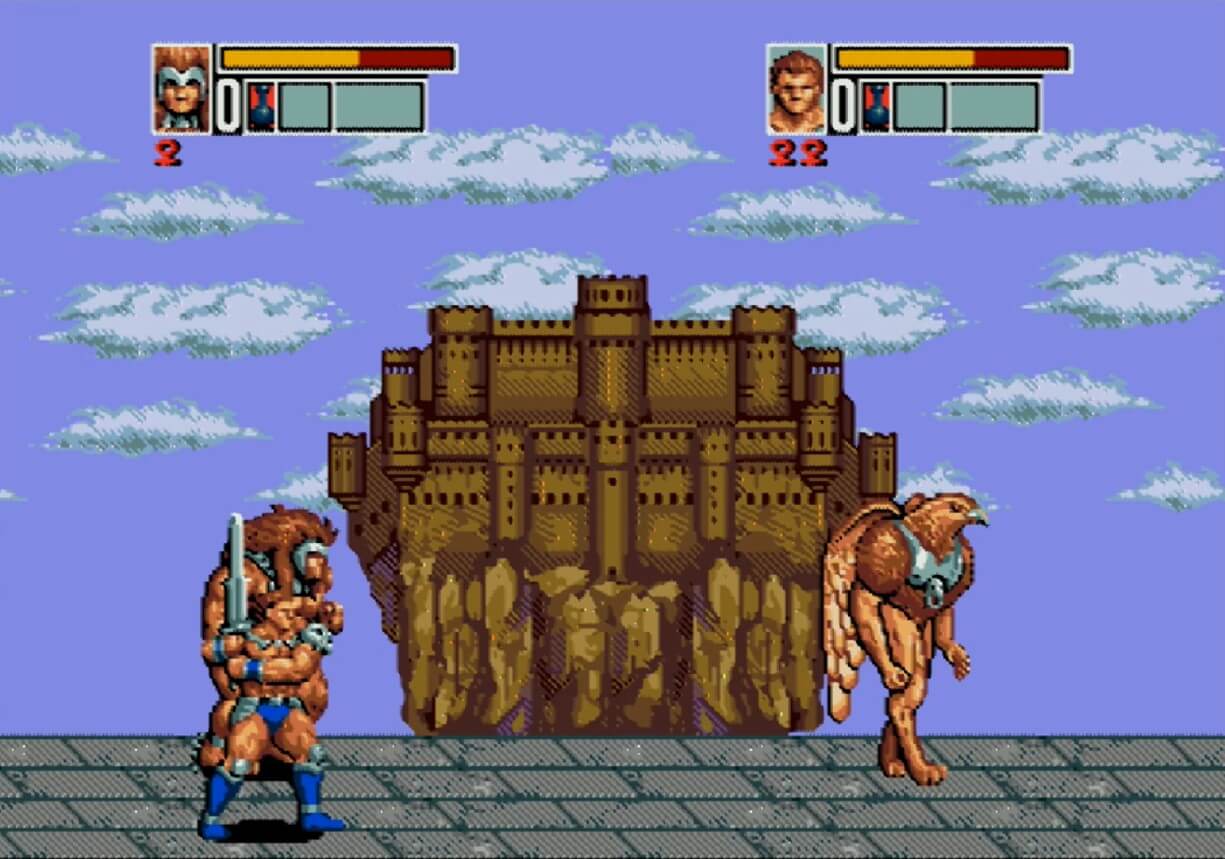 Golden Axe 3 - геймплей игры Sega Mega Drive\Genesis